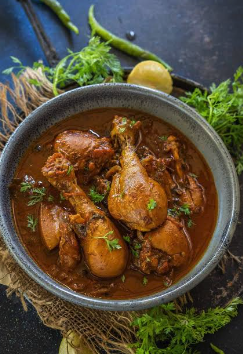 Chicken curry with drumsticks